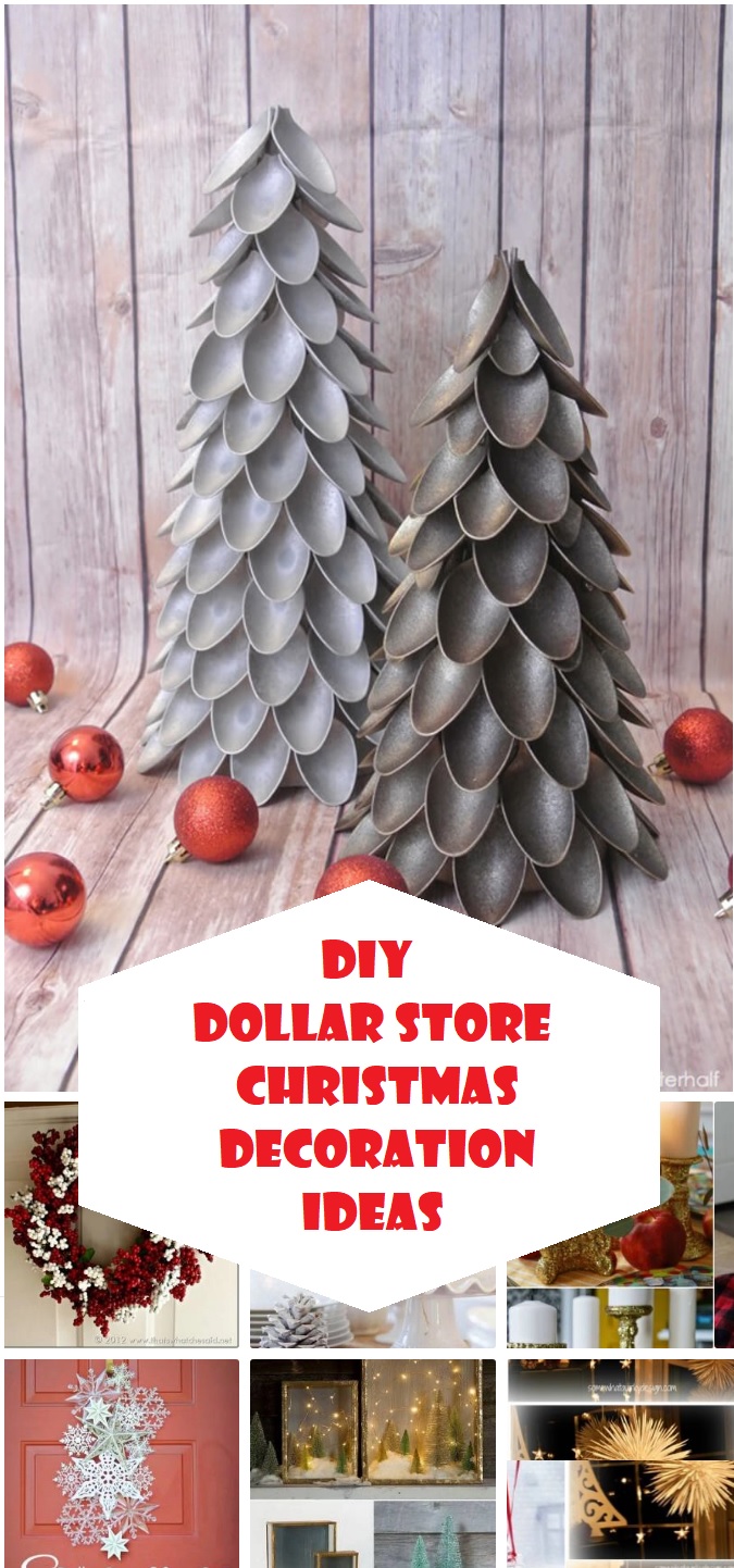 DIY Dollar Store Christmas Decoration Ideas